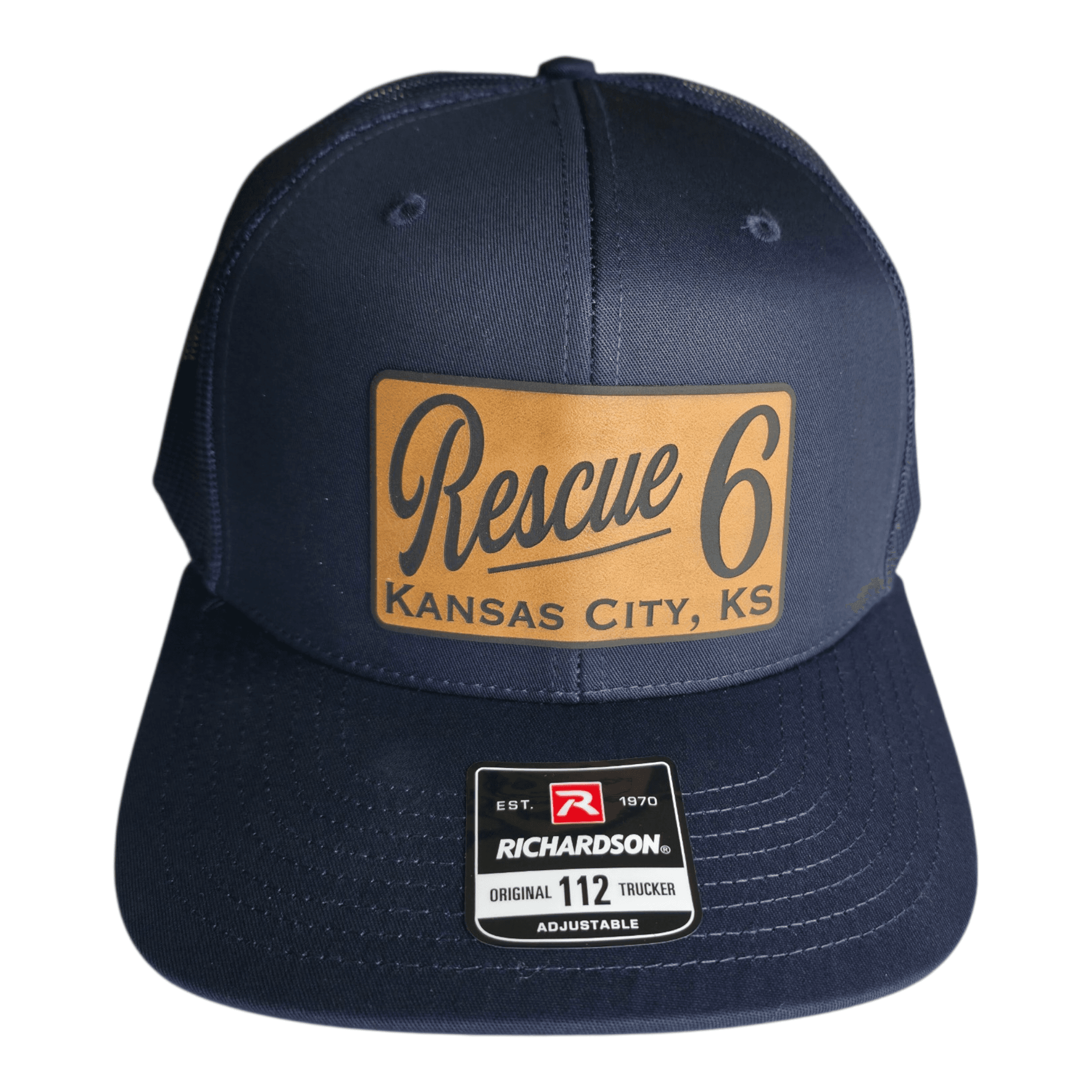 The First Due Patch Hat (Leather Patch)