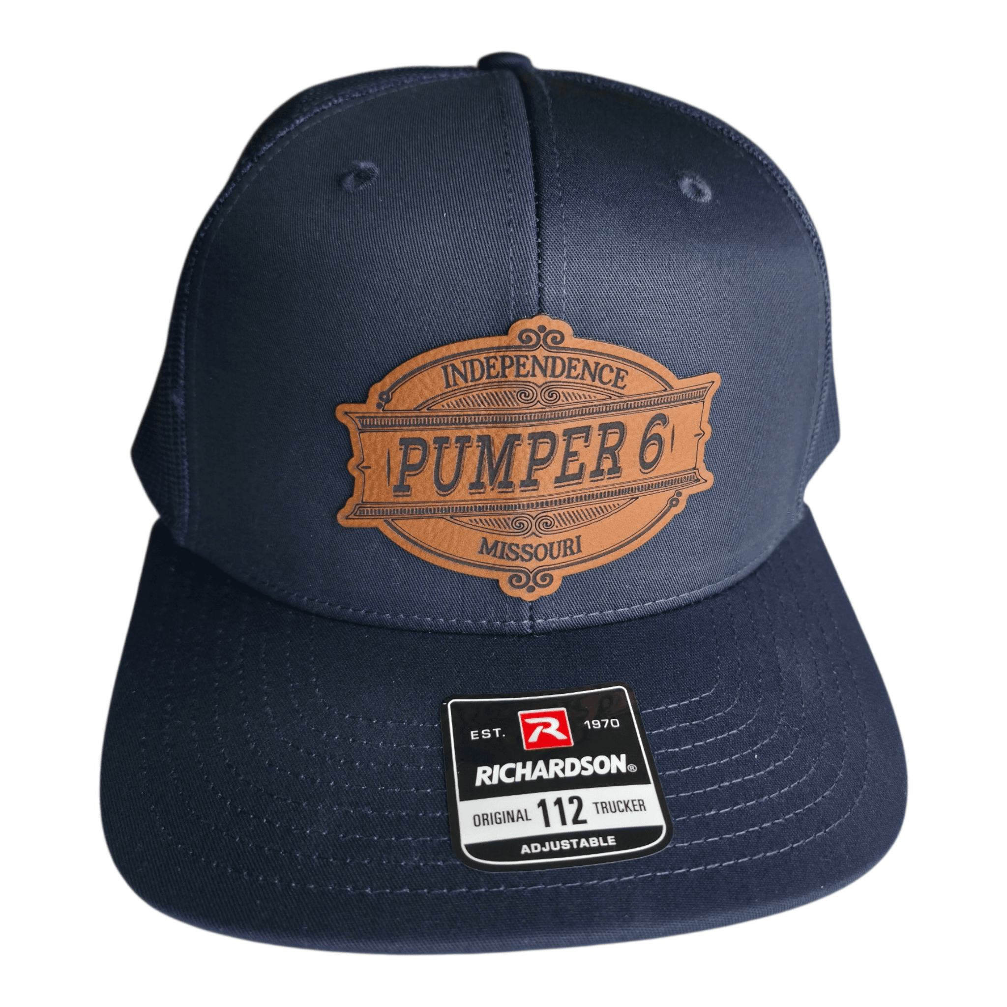 The Smoke & Oak Leather Patch Hat